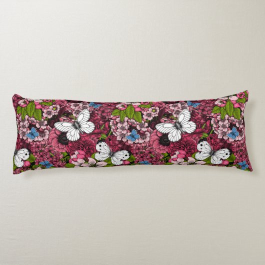 Voorjaarstuin 2 lichaamskussen (Achterkant)