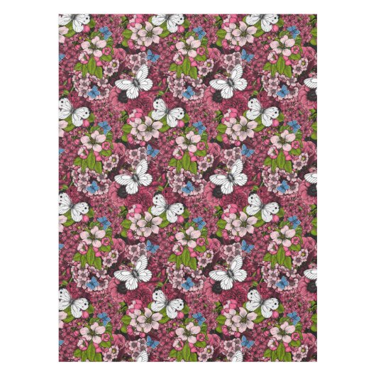 Voorjaarstuin 2 tafelkleed (Voorkant)