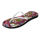 Voorjaarstuin 2 teenslippers (Schuin)