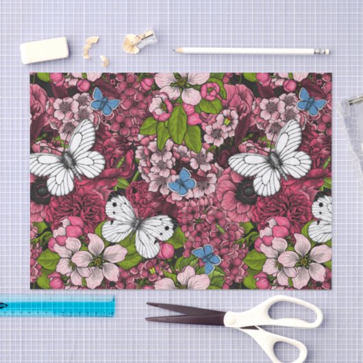 Voorjaarstuin 2 tissuepapier (Craft)