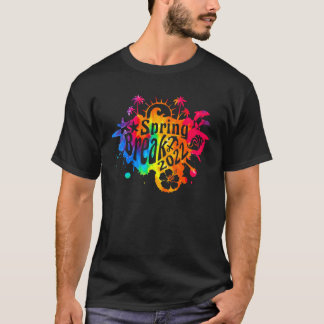 Voorjaarsvakantie 2022 Tie Dye Beach Vibes Zomer V T-shirt