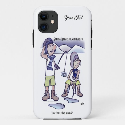 Voorjaarsvakantie grappig Case-Mate iPhone case (Achterkant)