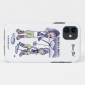 Voorjaarsvakantie grappig Case-Mate iPhone case (Achterkant (horizontaal))