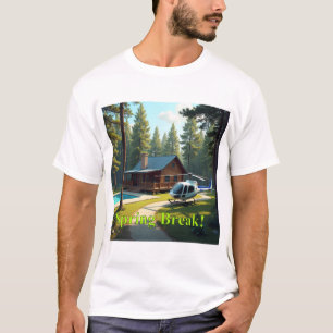 Voorjaarsvakantie in het bos t-shirt