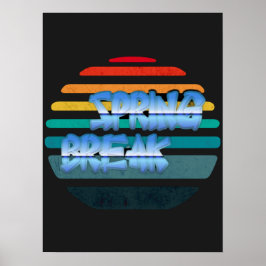 voorjaarsvakantie poster