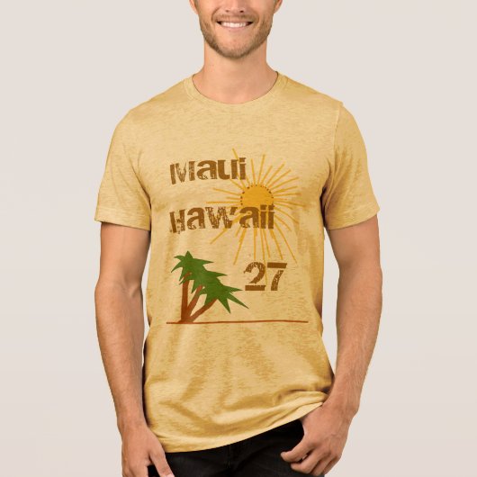 Voorjaarsvakantie Tri-Blend shirt (Voorkant)