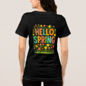 Voorjaarsvakantie Tri-Blend Shirt (Achterkant)