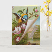  voorjaarsverjaardag Kaart (Gele Bloem)