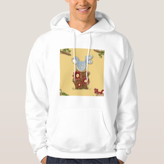 Voorjaarsvogels Hoodie (Voorkant)