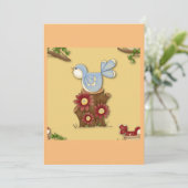 Voorjaarsvogels Kaart (Staand voorkant)