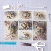 Voorjaarsvogels Tissuepapier (Craft)