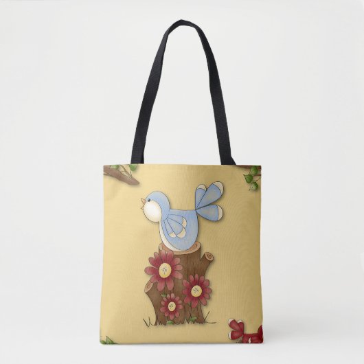 Voorjaarsvogels Tote Bag (Voorkant)