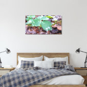 Voorjaarswakker worden, regendagen canvas afdruk (Insitu (Slaapkamer))