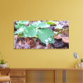 Voorjaarswakker worden, regendagen canvas afdruk (Insitu (Woonkamer))