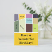 Voorjaarszomer 2025 briefkaart (Staand voorkant)