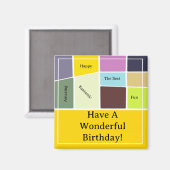 Voorjaarszomer 2025 magneet (Voorkant / Achterkant)