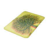 Voorjaarszomer herfst winterboom #2 badmat (Gekanteld)