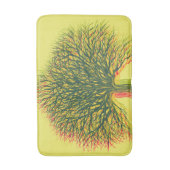 Voorjaarszomer herfst winterboom #2 badmat (Voorkant Verticaal)