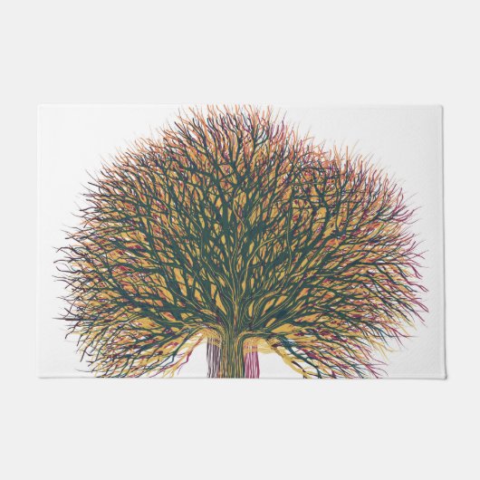 Voorjaarszomer — winterboom deurmat (Voorkant)