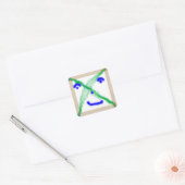 Voorkant 11 stickers (Envelop)