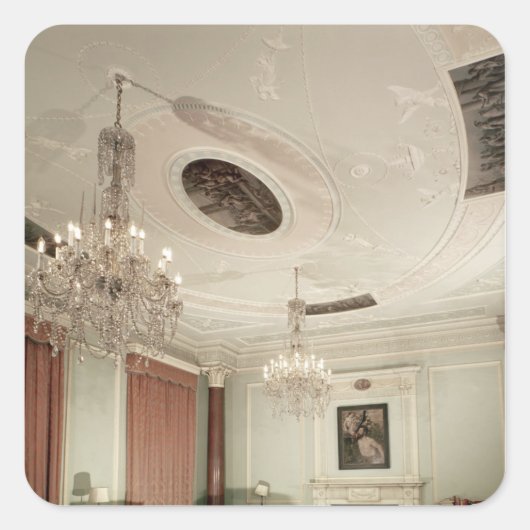 Voorkant, 1775 vierkante sticker (Voorkant)