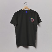 Voorkant + achterkant Schedel Kunst geobsedeerd de T-shirt