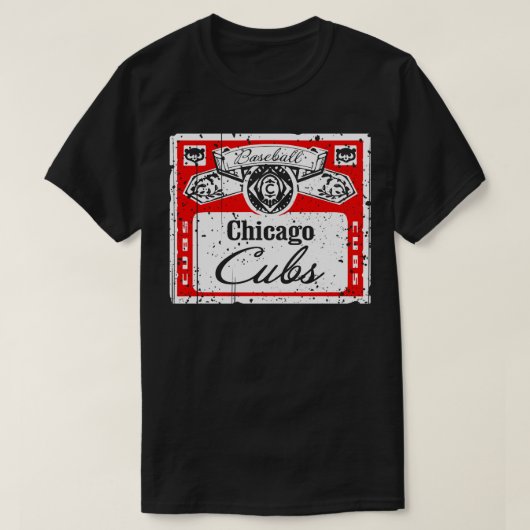 VOORKANT ACHTERprint  Cubs Bier T-shirt (Design voorkant)