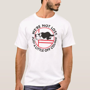 Voorkant Collie Agility Off Course T-shirt