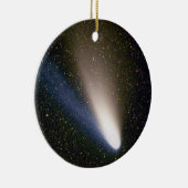 Voorkant: Comet Hale Bopp - Terug: Comet Neat Keramisch Ornament (Rechts)