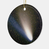 Voorkant: Comet Hale Bopp - Terug: Comet Neat Keramisch Ornament (Links)