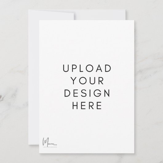 Voorkant en Achterkant Uitnodigingskaart Kaart (Voorkant)