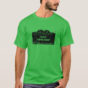 Voorkant naar Enemy Militaire Front Toward Enemy T-shirt