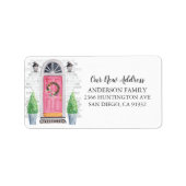 Voorkant Nieuw adres Terug Adres Terug Label (Voorkant)