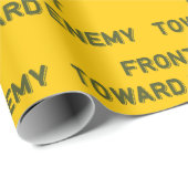 VOORKANT RICHTING VIJAND CADEAUPAPIER (Rol Hoek)