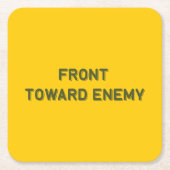 VOORKANT RICHTING VIJAND KARTONNEN ONDERZETTERS (Voorkant)