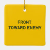 VOORKANT RICHTING VIJAND KERAMISCH ORNAMENT (Achterkant)