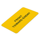 VOORKANT RICHTING VIJAND MAGNEET (Linkerzijde)