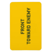 VOORKANT RICHTING VIJAND MAGNEET (Verticaal)