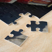 Voorkant van de brandweermotor legpuzzel (Zijkant)