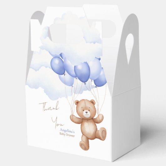 Voorkeur voor het baby shower. bedankdoosjes (Geopend)