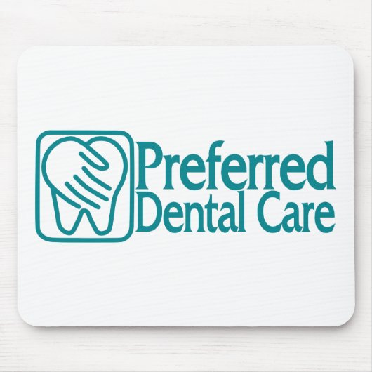 Voorkeur voor tandheelkunde muismat (Voorkant)
