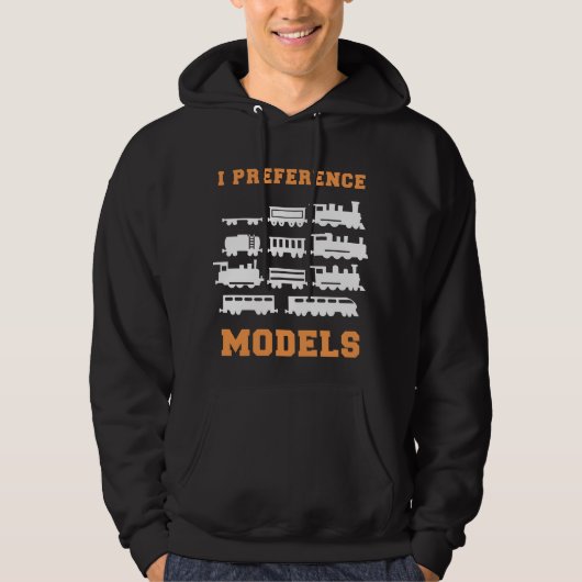 Voorkeurmodellen spoorweg Lover I Hoodie (Voorkant)
