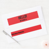 Voorkeursvoornaamwoorden Sticker (Envelop)