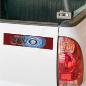 Voorkom de NWO Bumpersticker (Op Truck)