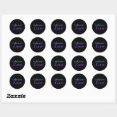 Voorkom Liefde Cultiveren Ronde Sticker (Vel)