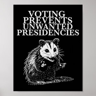 Voorkom ongewenste voorzitterschappen Roevember Ka Poster