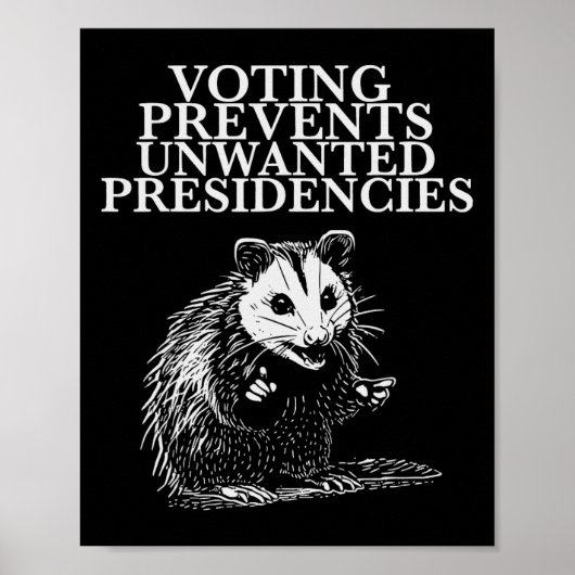 Voorkom ongewenste voorzitterschappen Roevember Ka Poster (Voorkant)