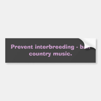 Voorkomen van interfokactiviteiten - landmuziek ve bumpersticker