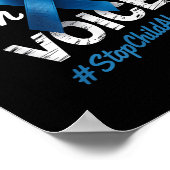 Voorkomen van kindermishandeling bewustzijn in hun poster (Hoek)