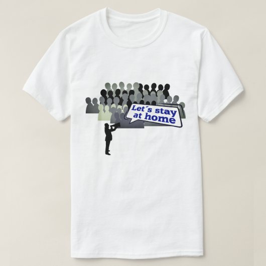 Voorkomen van rellen of opstand t-shirt (Design voorkant)